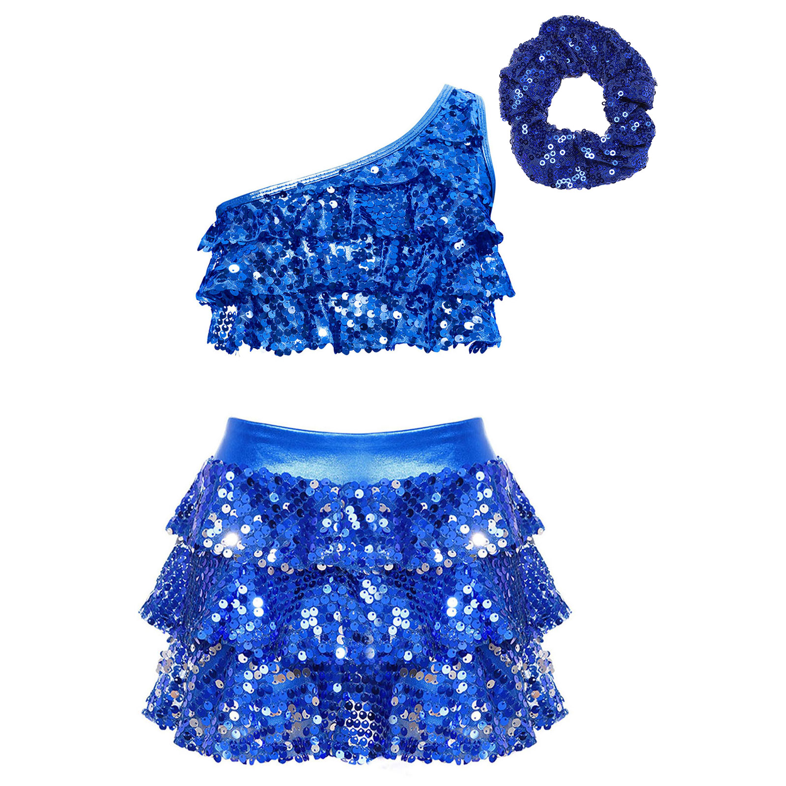 Kids Girls Shiny Sequins Latin - Summer Clothing Girl recensie en prijs