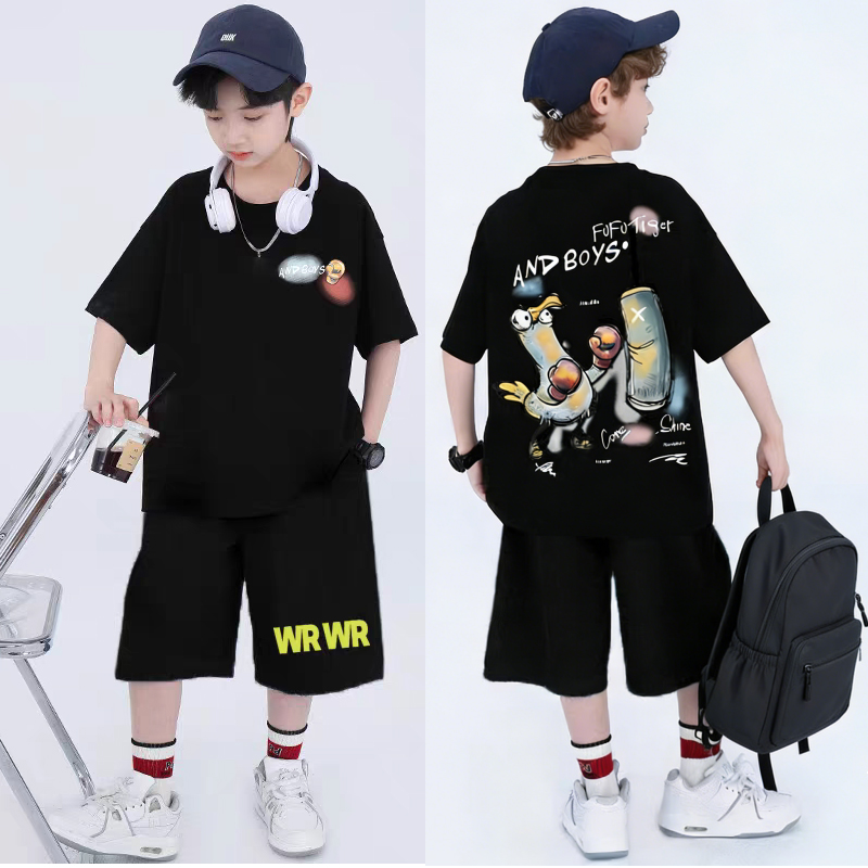 Cotton Kids Boys Clothes Sets  - Summer Clothing Drawing For Kids recensie en prijs
