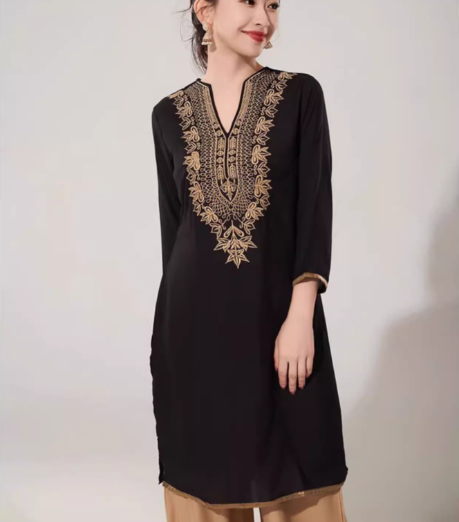 Indian Retro Embroidered Women - Summer Clothing Pakistan recensie en prijs